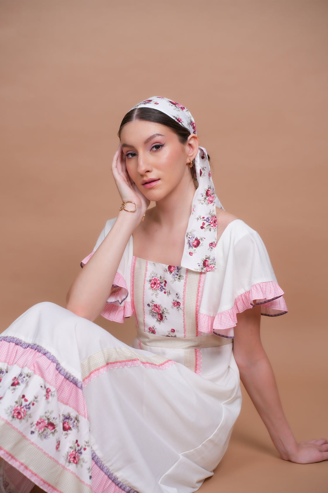 FLORENCE PANEL LONG MIDI DRESS FOR WOMEN Midi Dresses