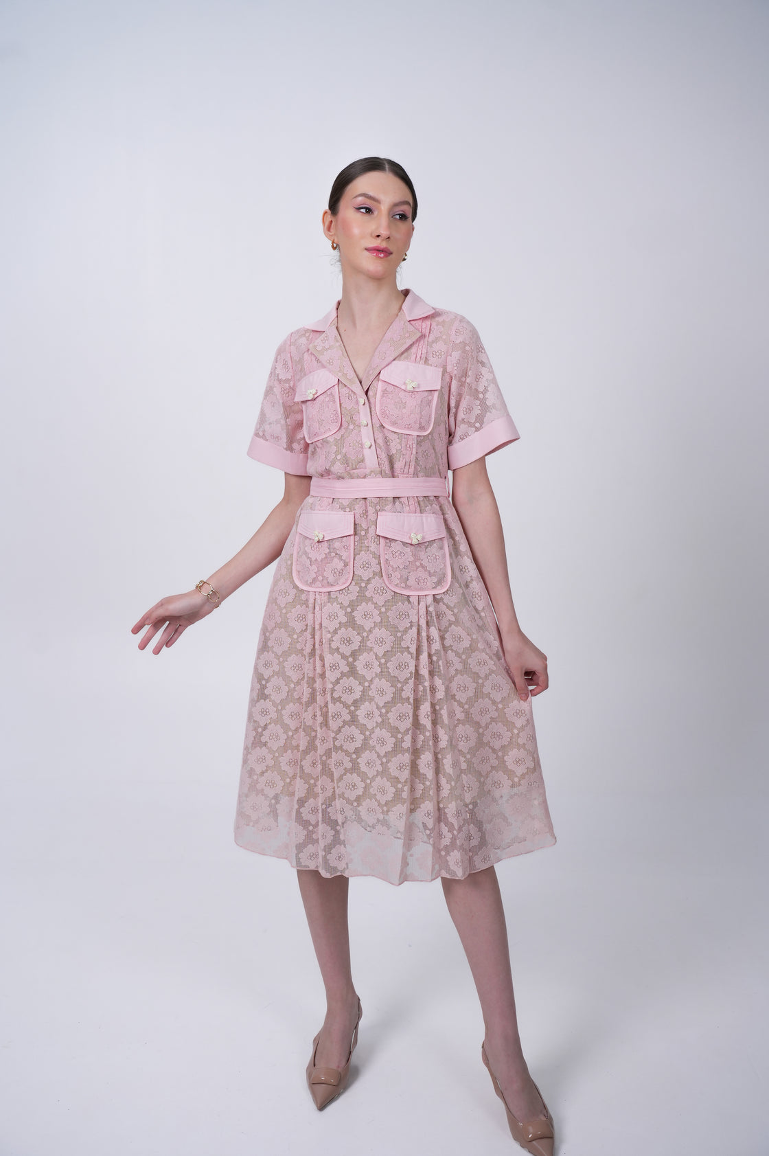 BETTY CROCHET MIDI DRESS FOR WOMEN Midi Dresses