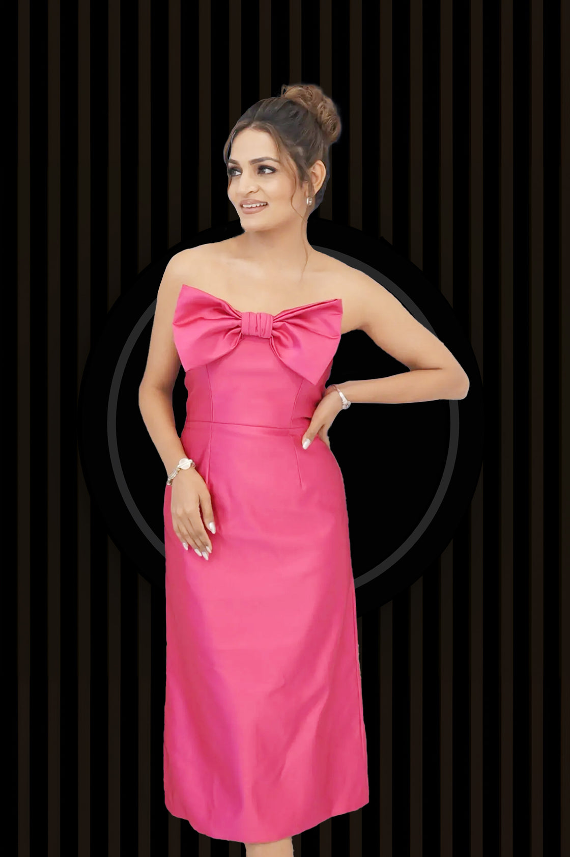 SUPRIYA NAGPAL IN KELLY DRESS