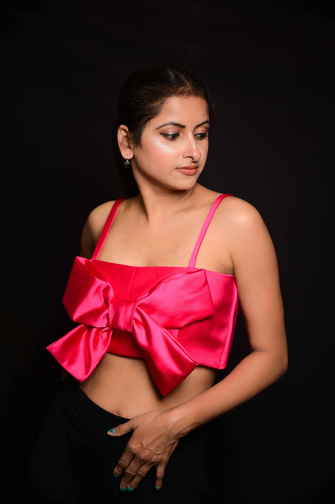 ANNA BOW TOP