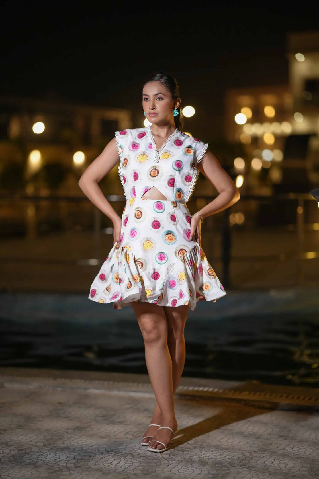 GRACE STRUCTURED MINI DRESS