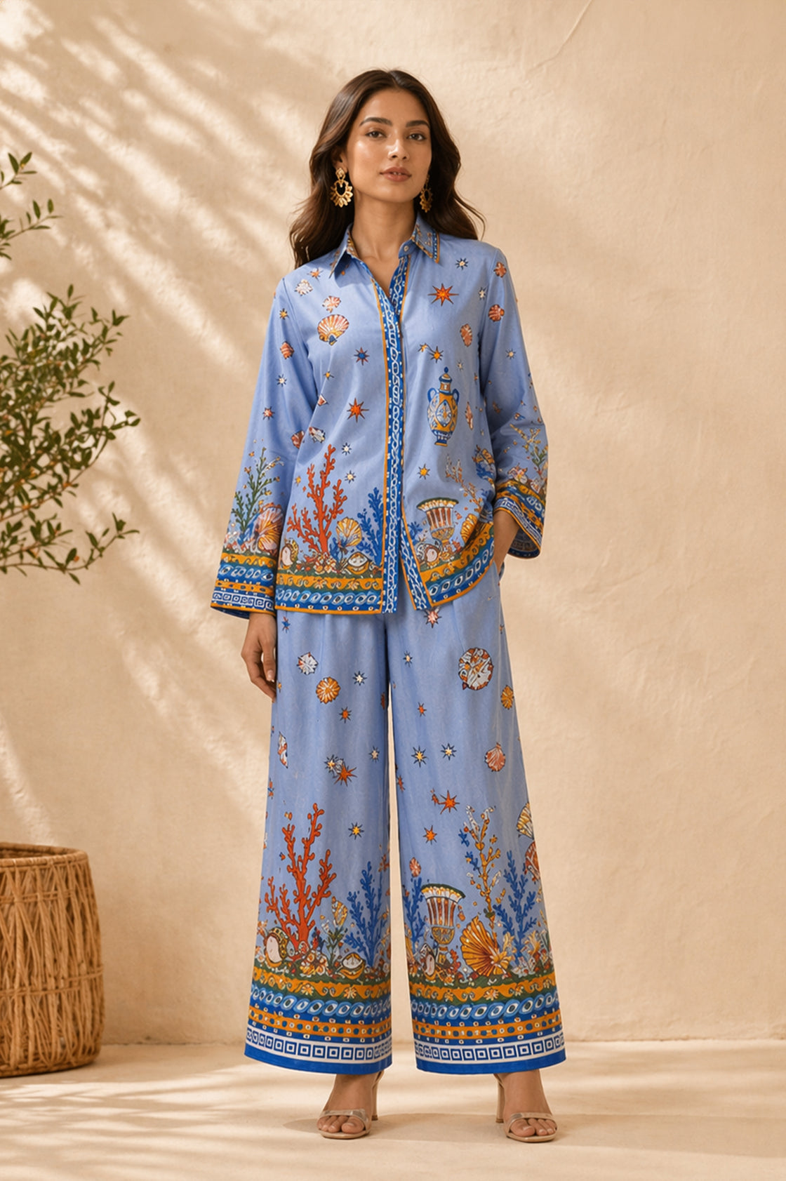 BLUE AZURE CO-ORD SET