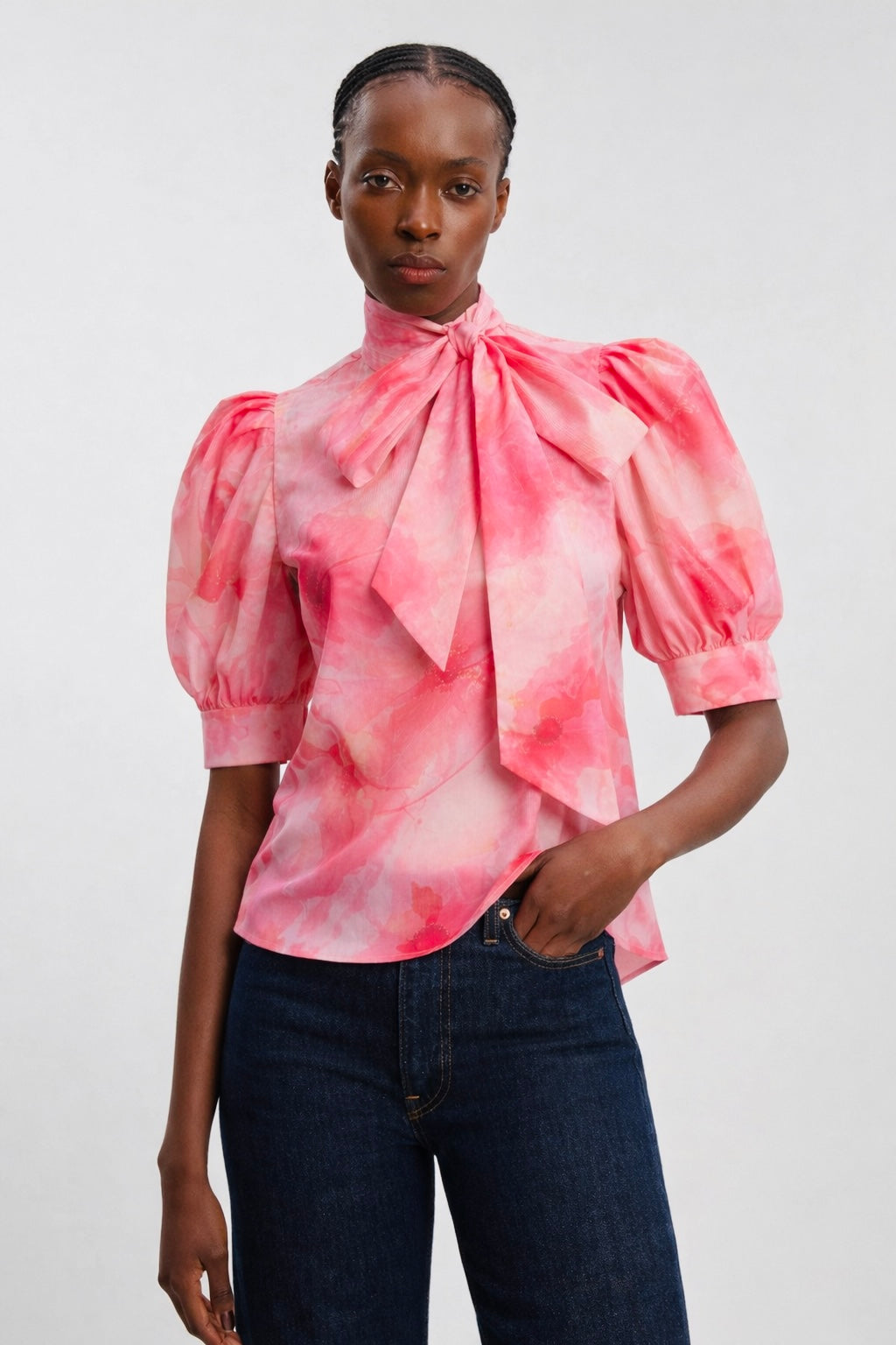 CHIFFON ROSE QUARTZ TOP