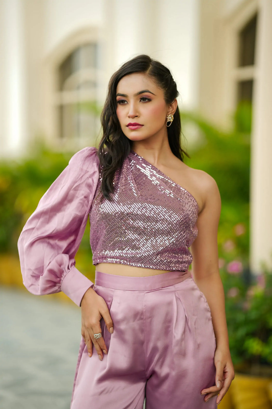 NORA SEQUIN CO-ORD SET