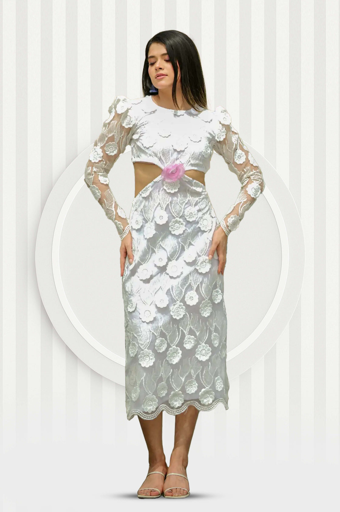 FRANCESCA CUT OUT MIDI