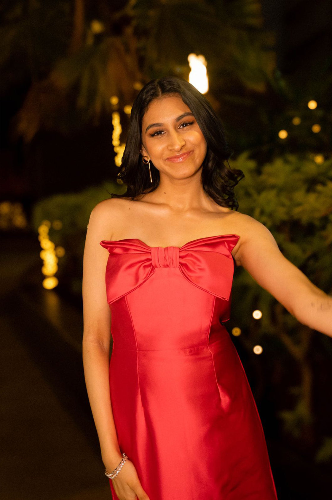 Shriya Rao In Kelly Bow Dress