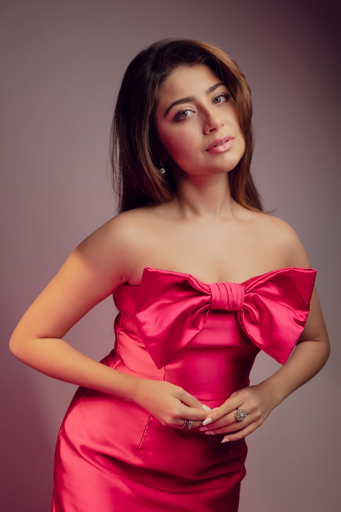 Aditi Bhatia in Kelly dress