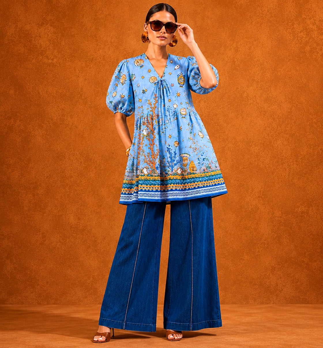 SEASHELL LONG TUNIC