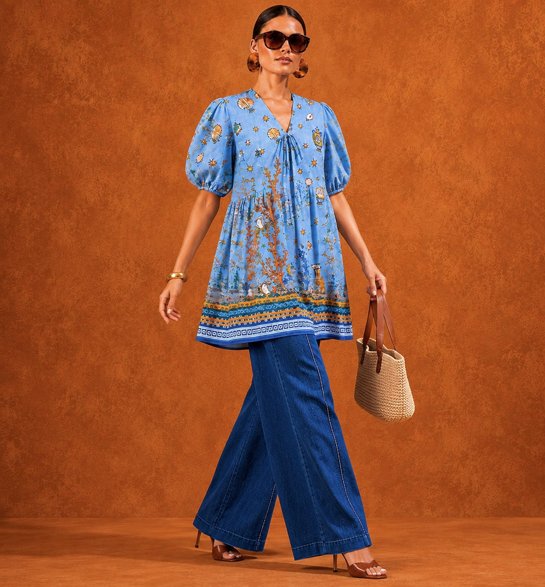SEASHELL LONG TUNIC