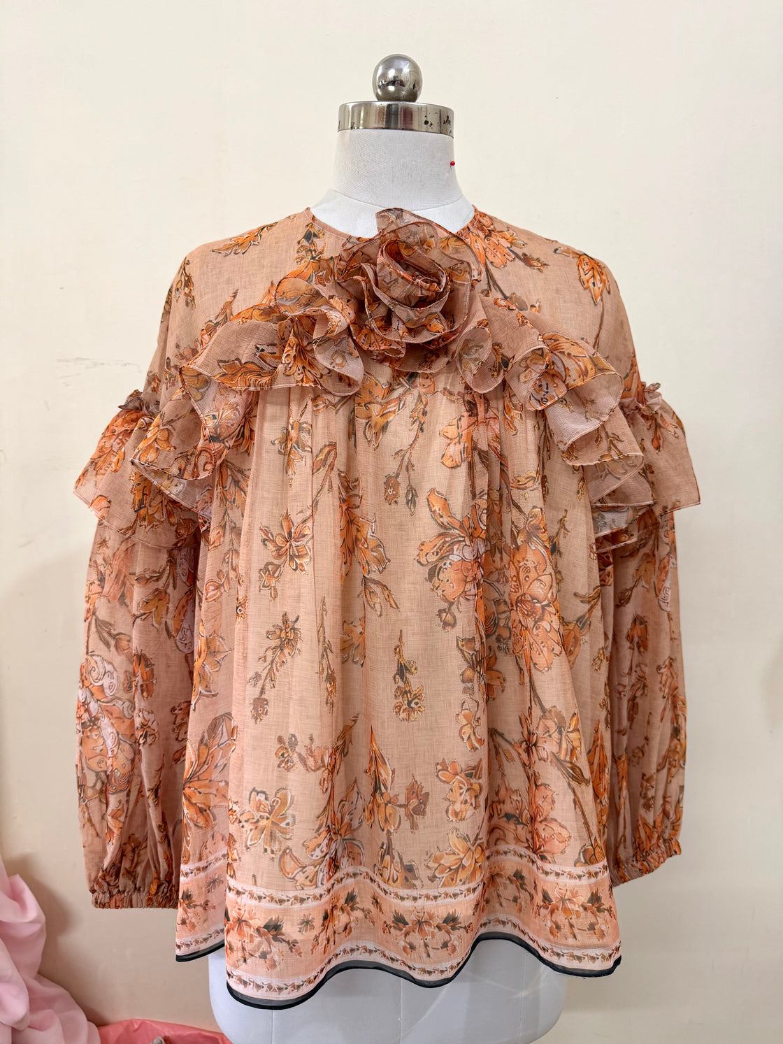 PEONY PRINTED TOP