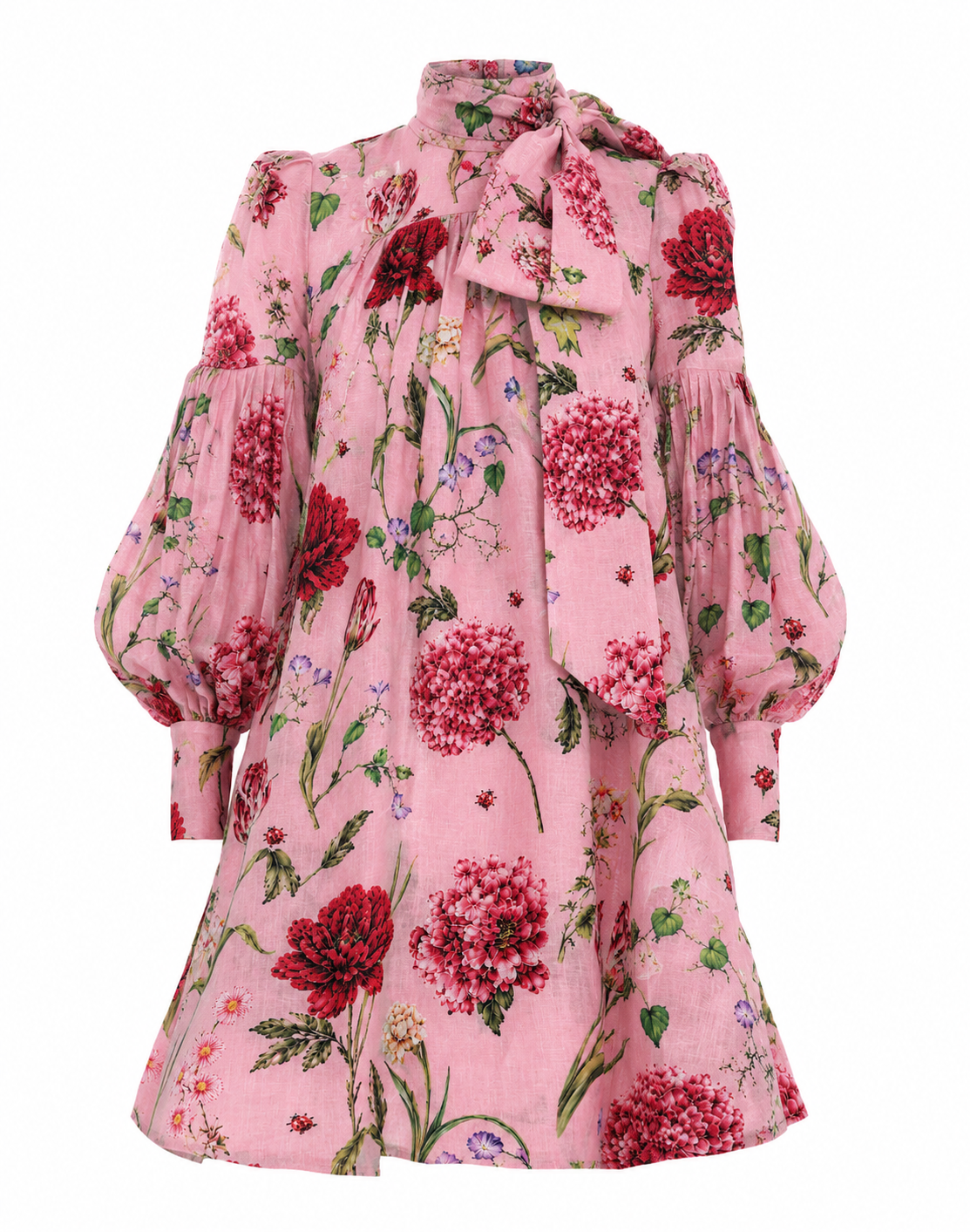 BOTANICAL PRINT DRESS