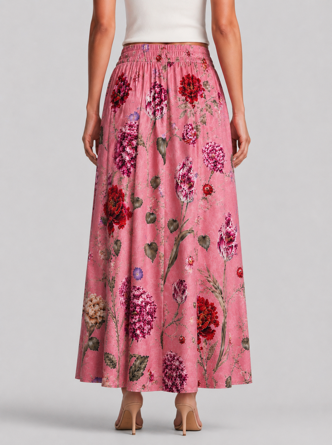 BOTANICAL PRINT SKIRT