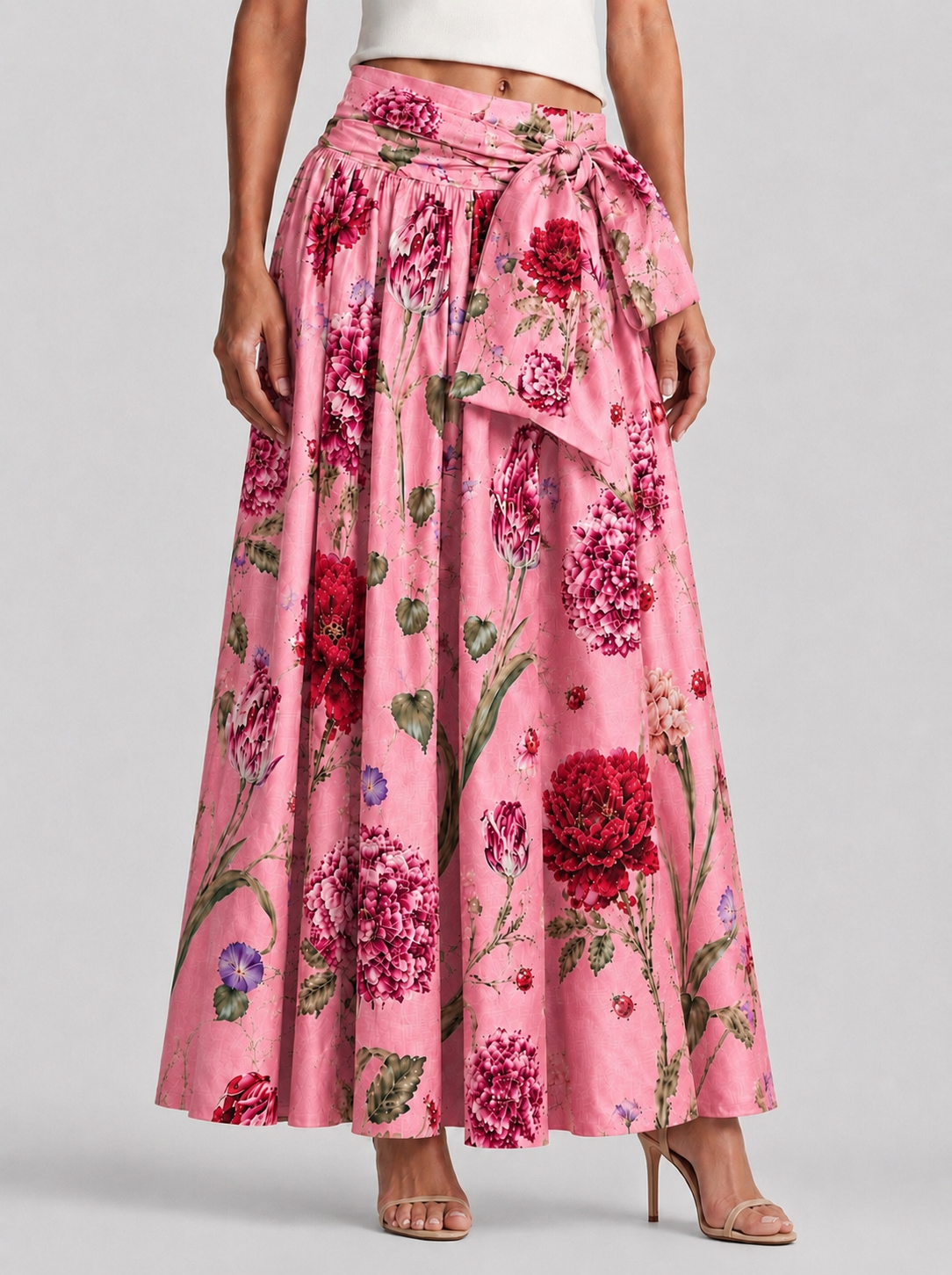 BOTANICAL PRINT SKIRT
