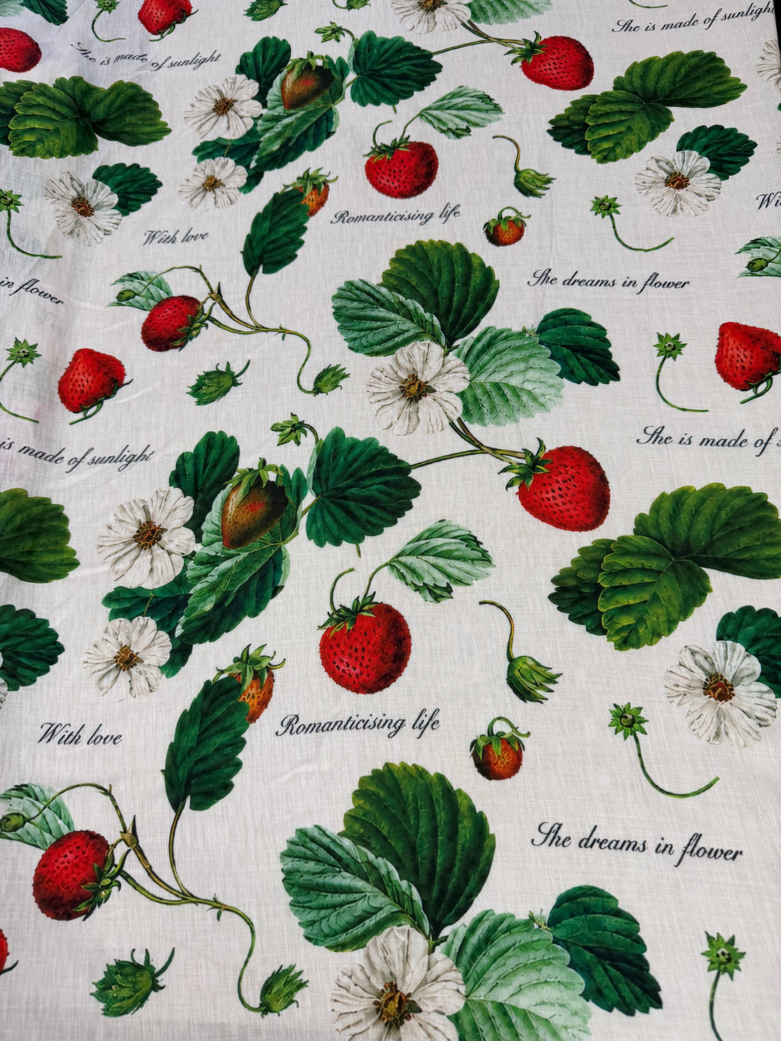 BERRY PICNIC MAXI DRESS