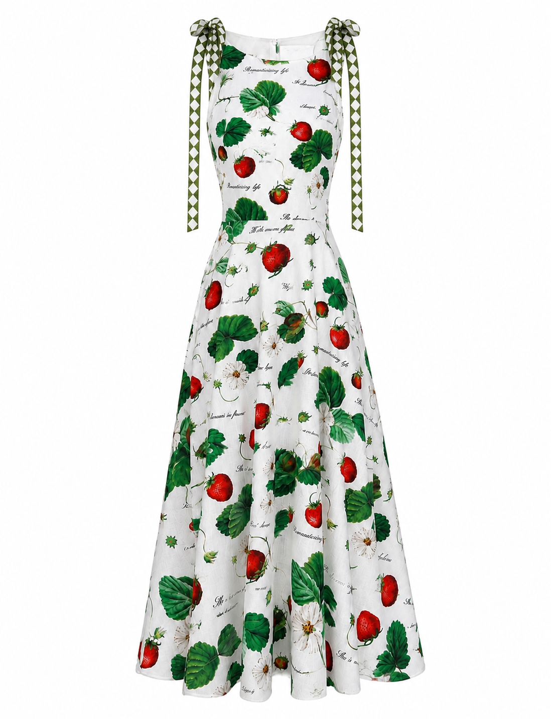 BERRY PICNIC MAXI DRESS