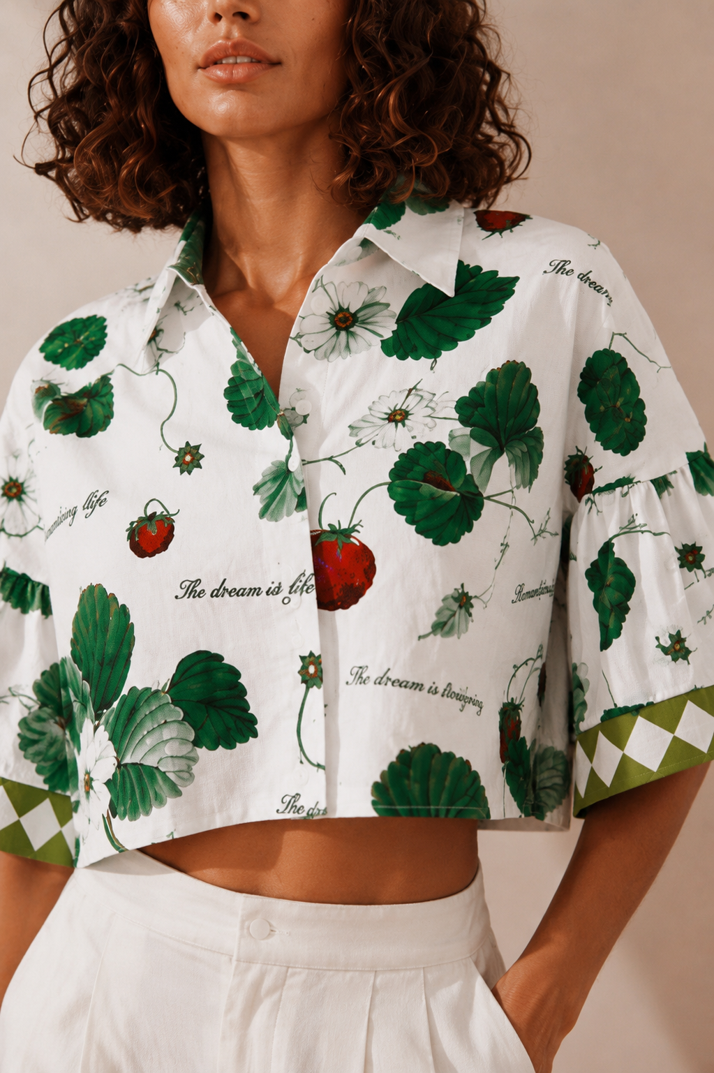 BERRY PICNIC TOP