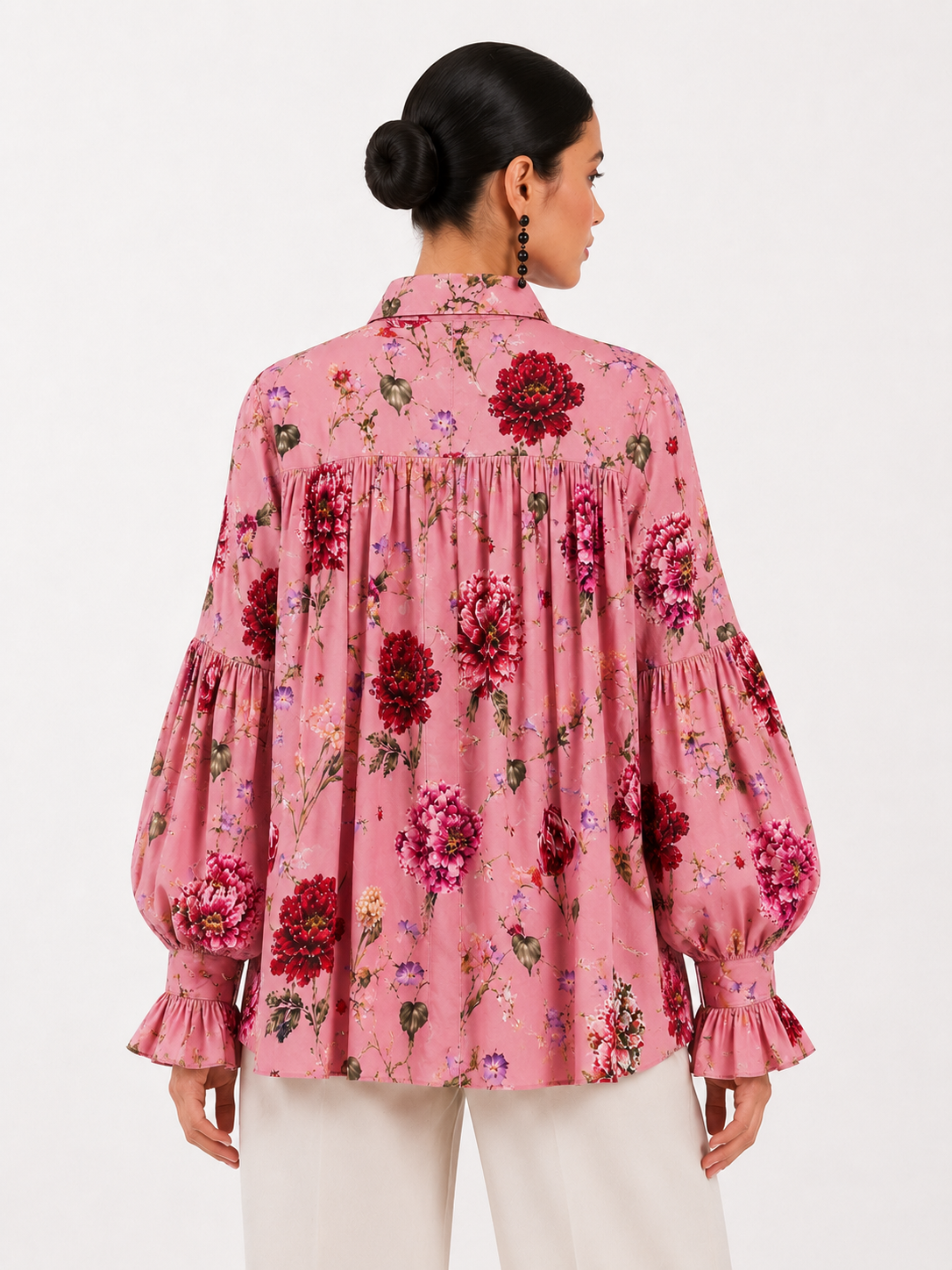 BOTANICAL OVERSIZE SHIRT