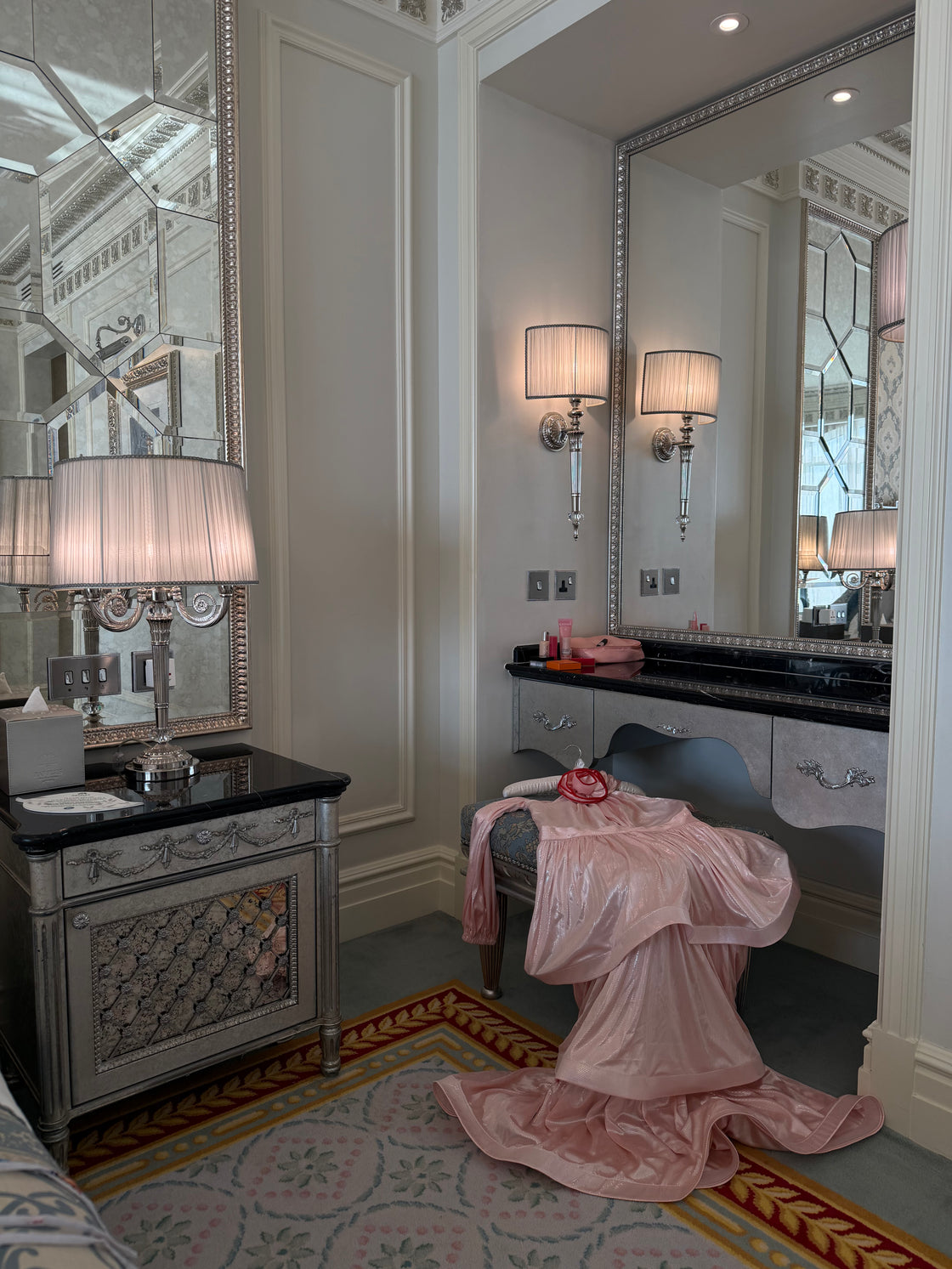 BLUSH ROSA LAYER DRESS