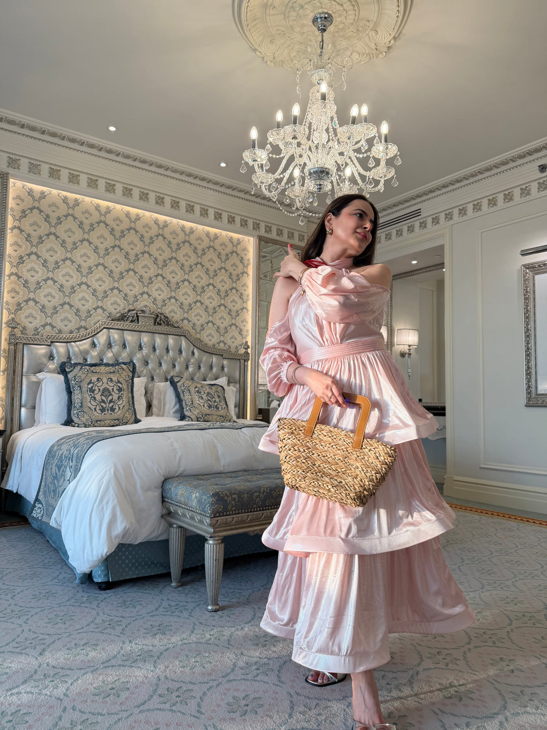 BLUSH ROSA LAYER DRESS