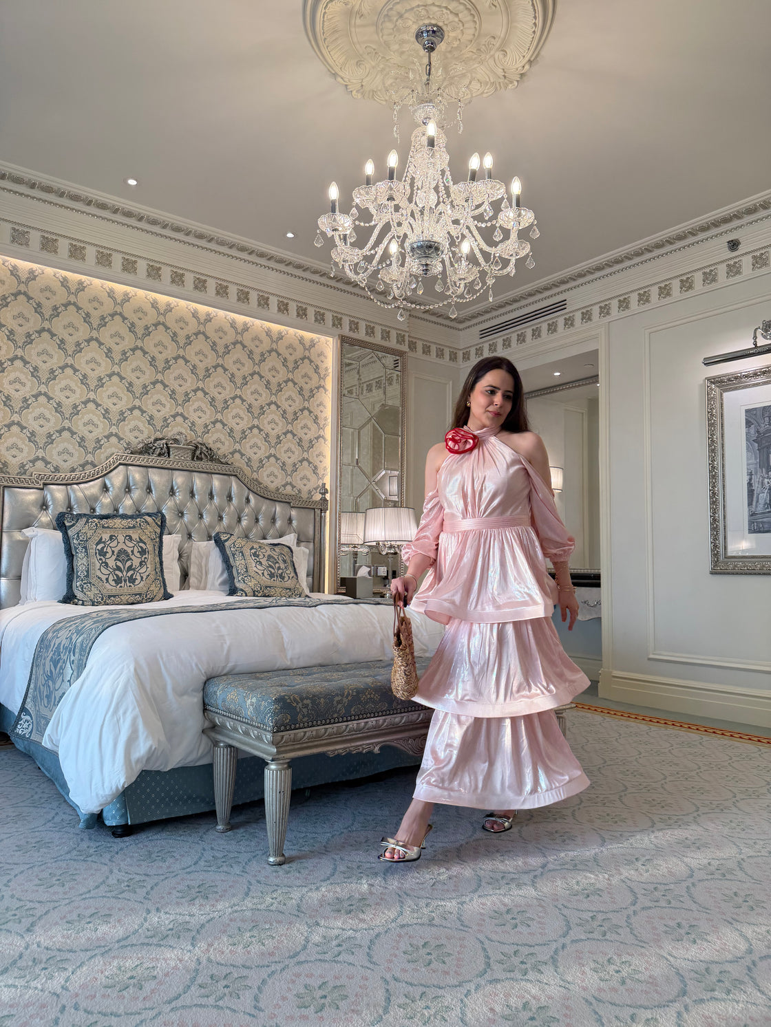BLUSH ROSA LAYER DRESS