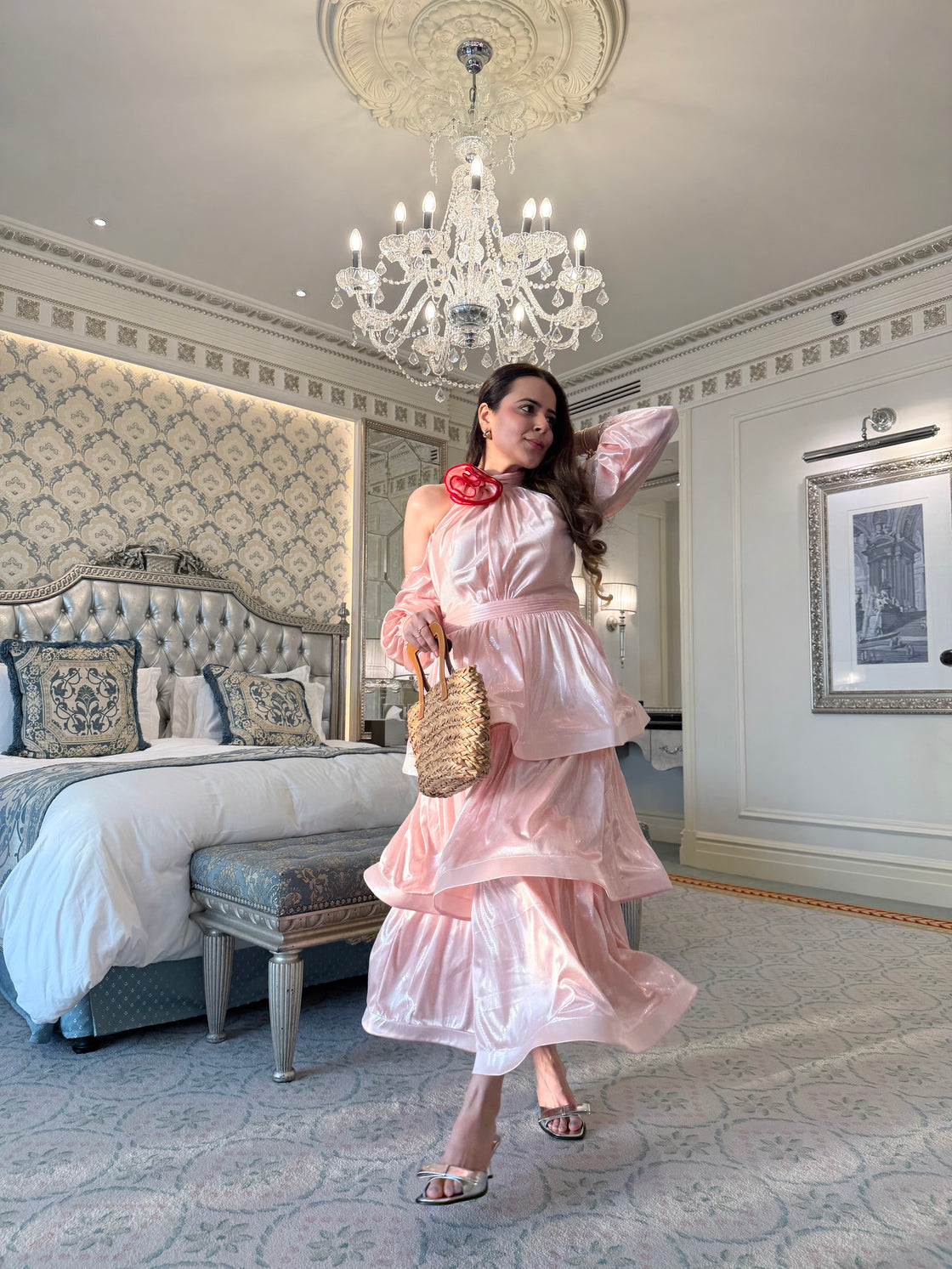 BLUSH ROSA LAYER DRESS
