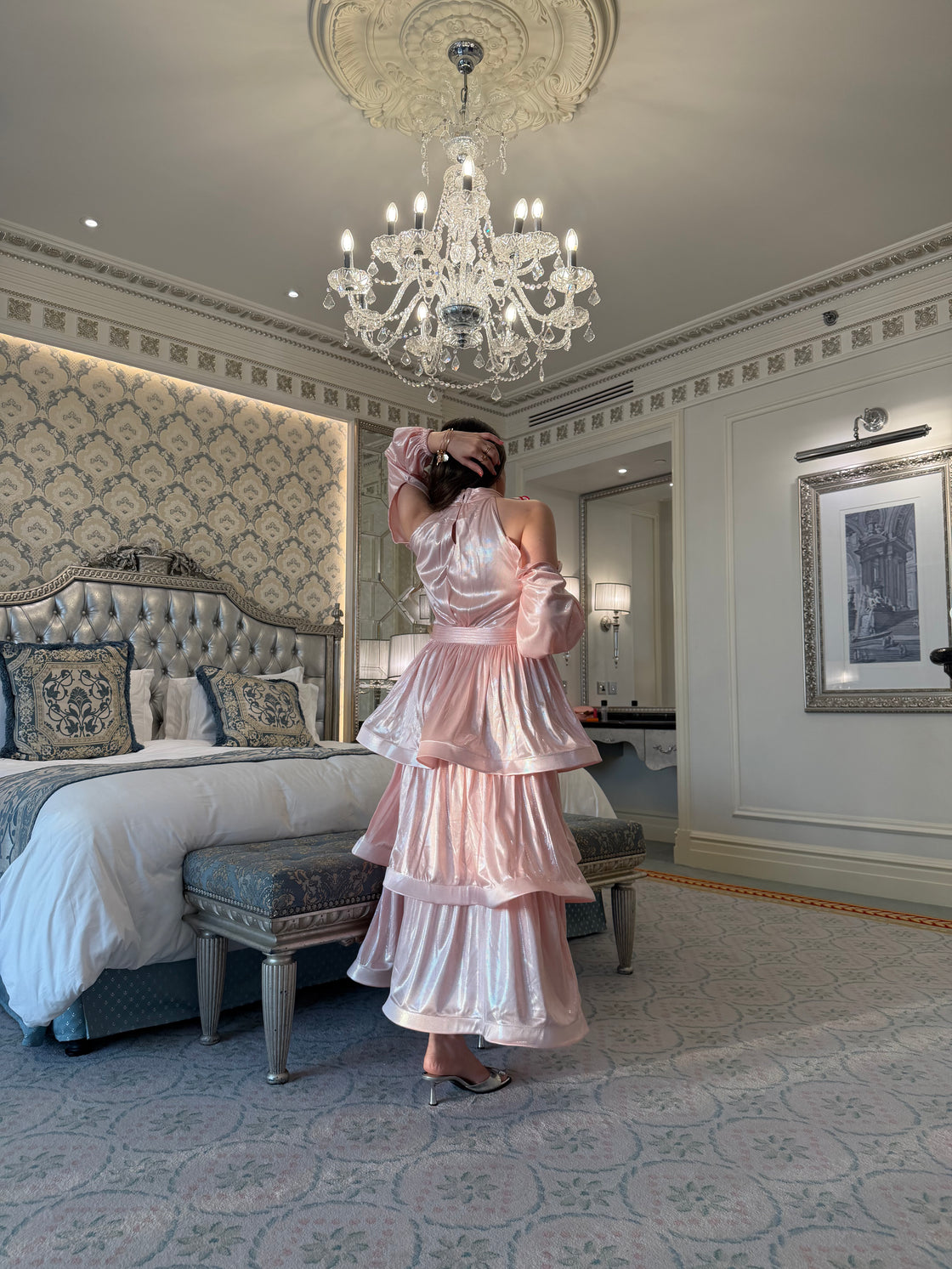 BLUSH ROSA LAYER DRESS