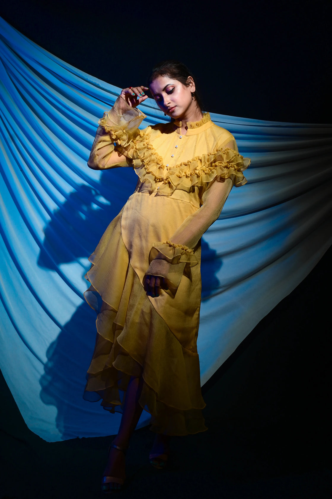Kira Ruffled Dress