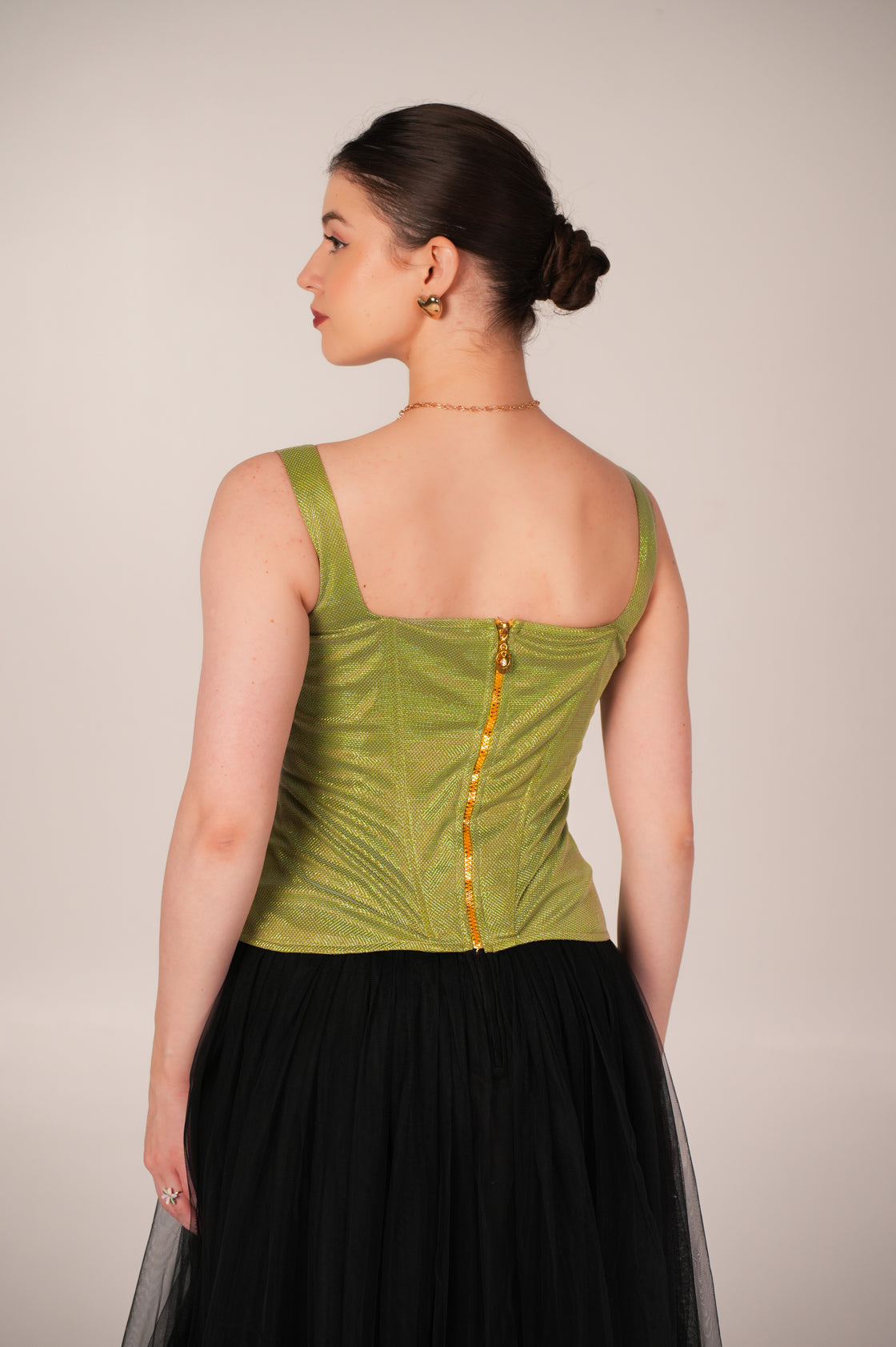 MAYFAIR HAND EMBELLISHED CORSET GOWN