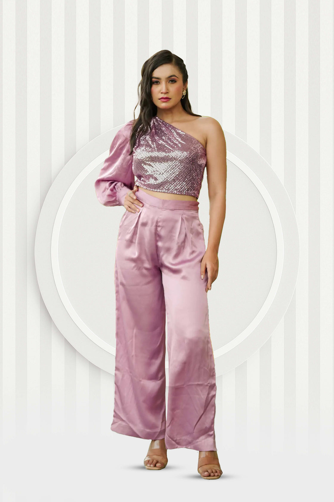 NORA SEQUIN CO-ORD SET