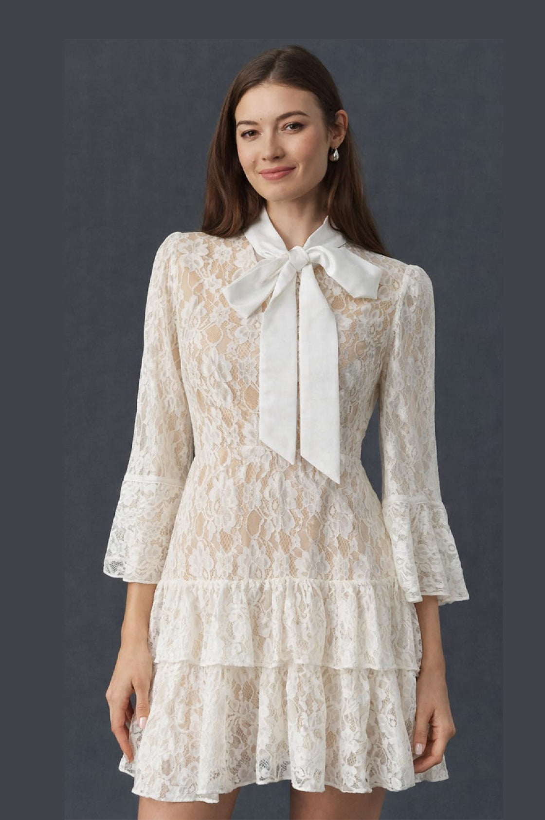 OFF WHITE CROCHET MINI