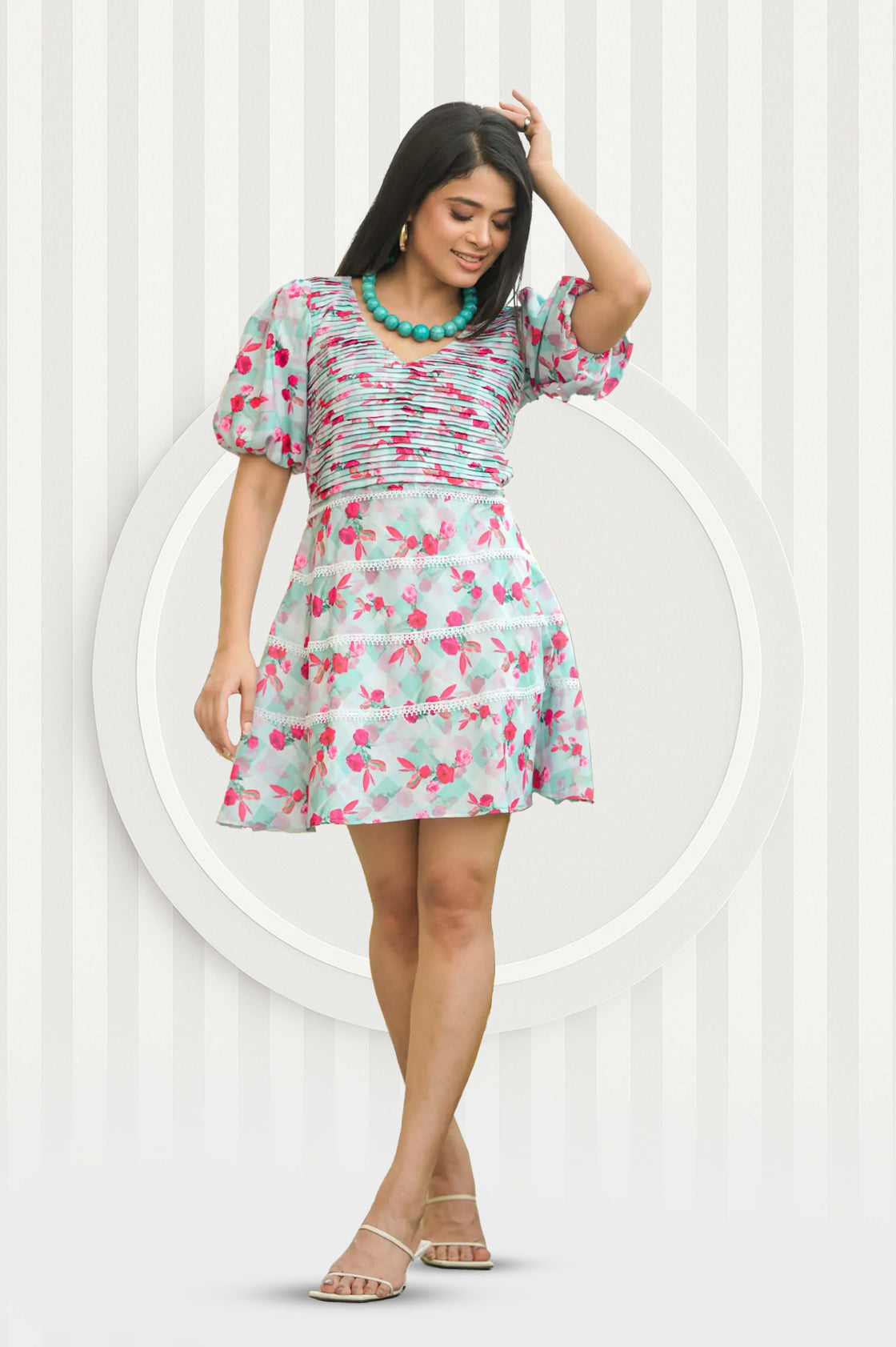 PETRA SKATER MINI DRESS
