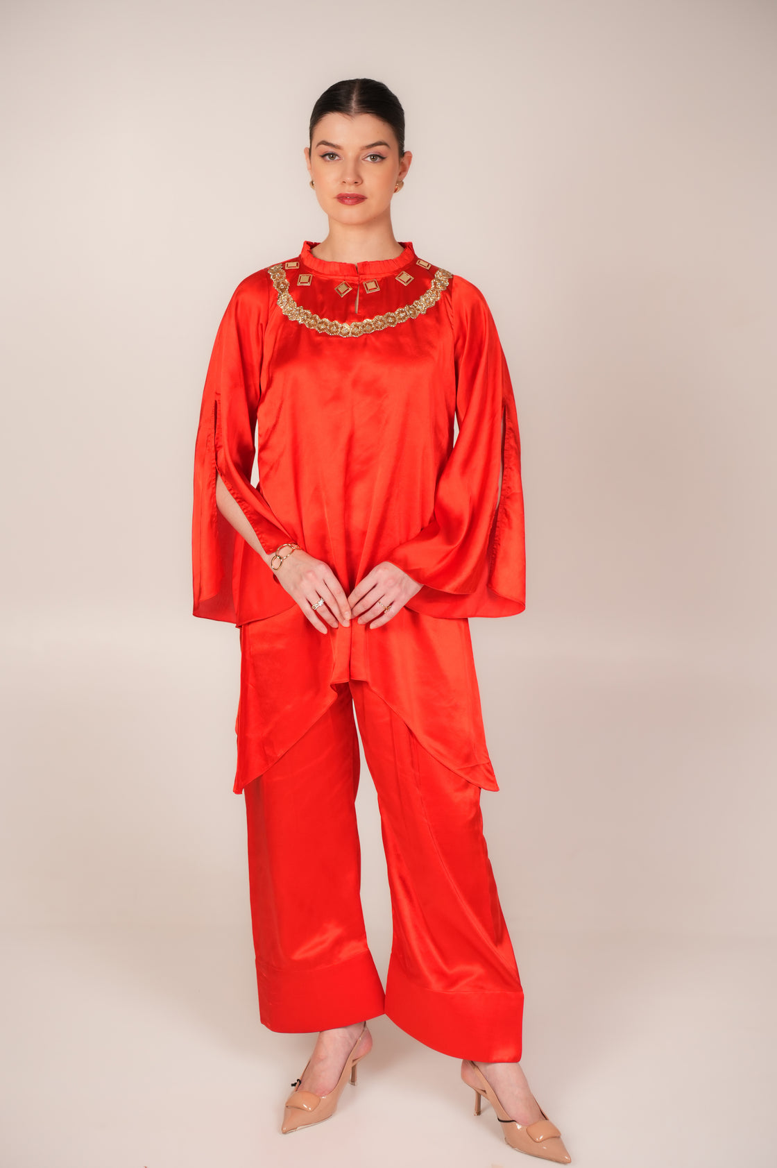 Red Festive Co-Ord Set