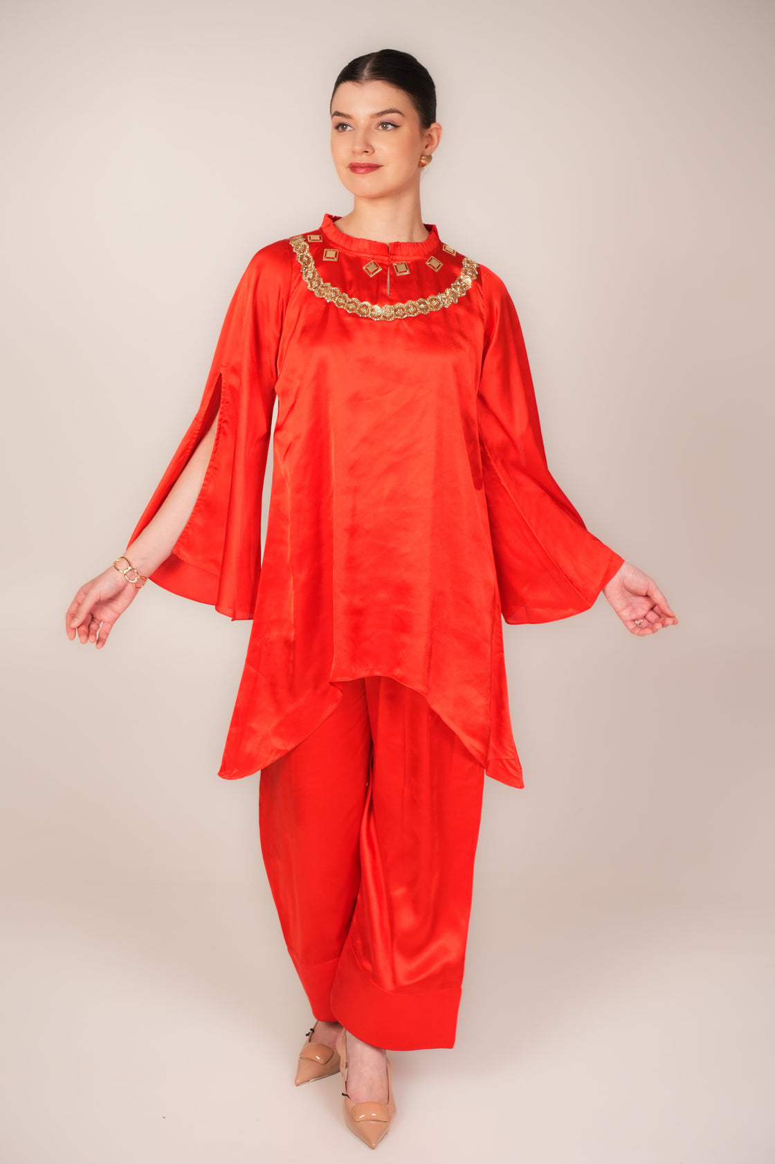 Red Festive Co-Ord Set