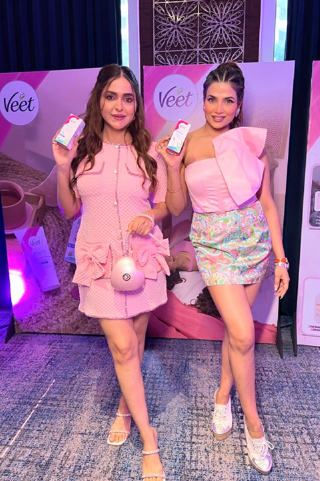 SONAM CHHABRA IN PINK AUGUST MINI