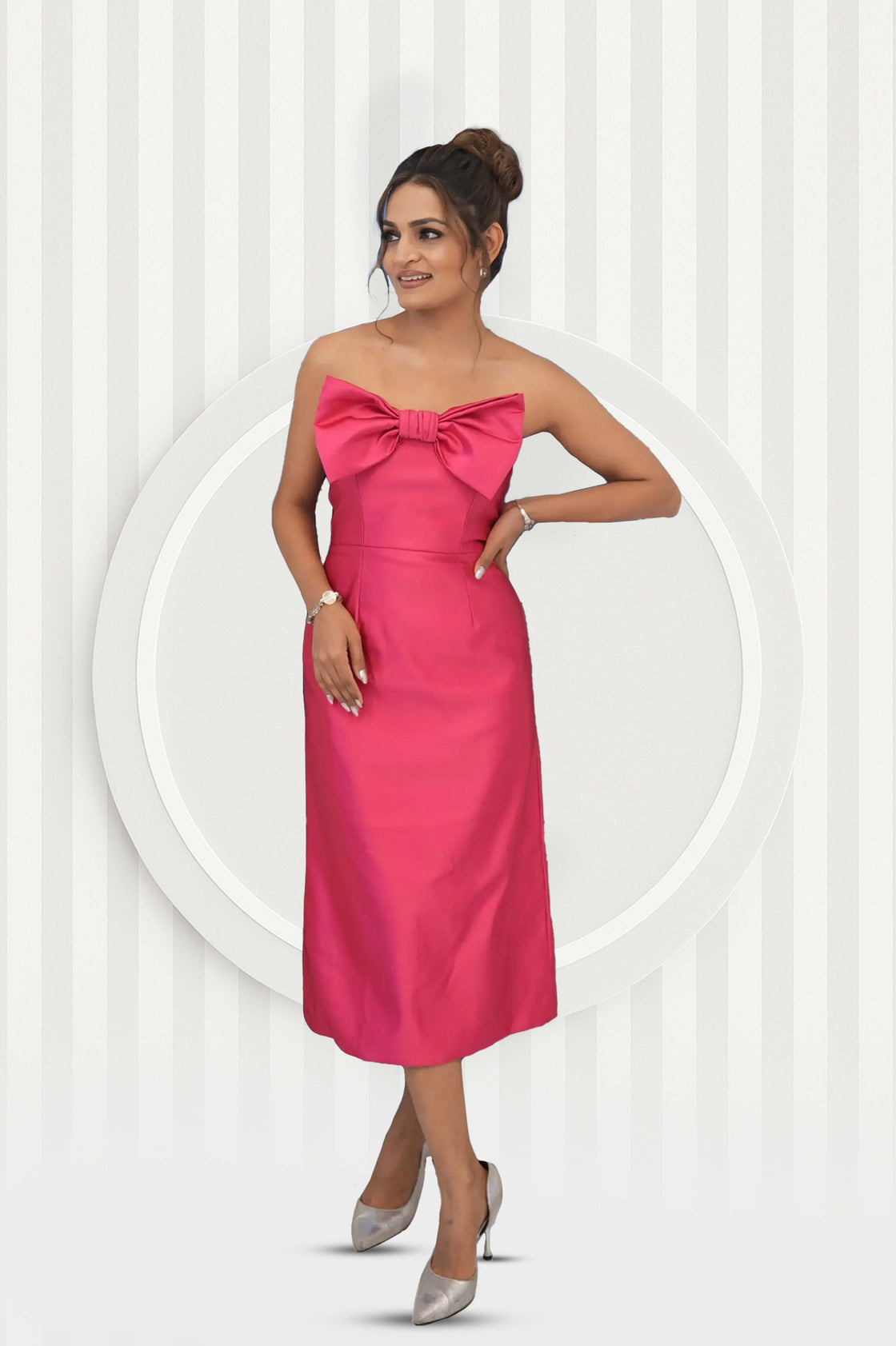 SUPRIYA NAGPAL IN KELLY DRESS