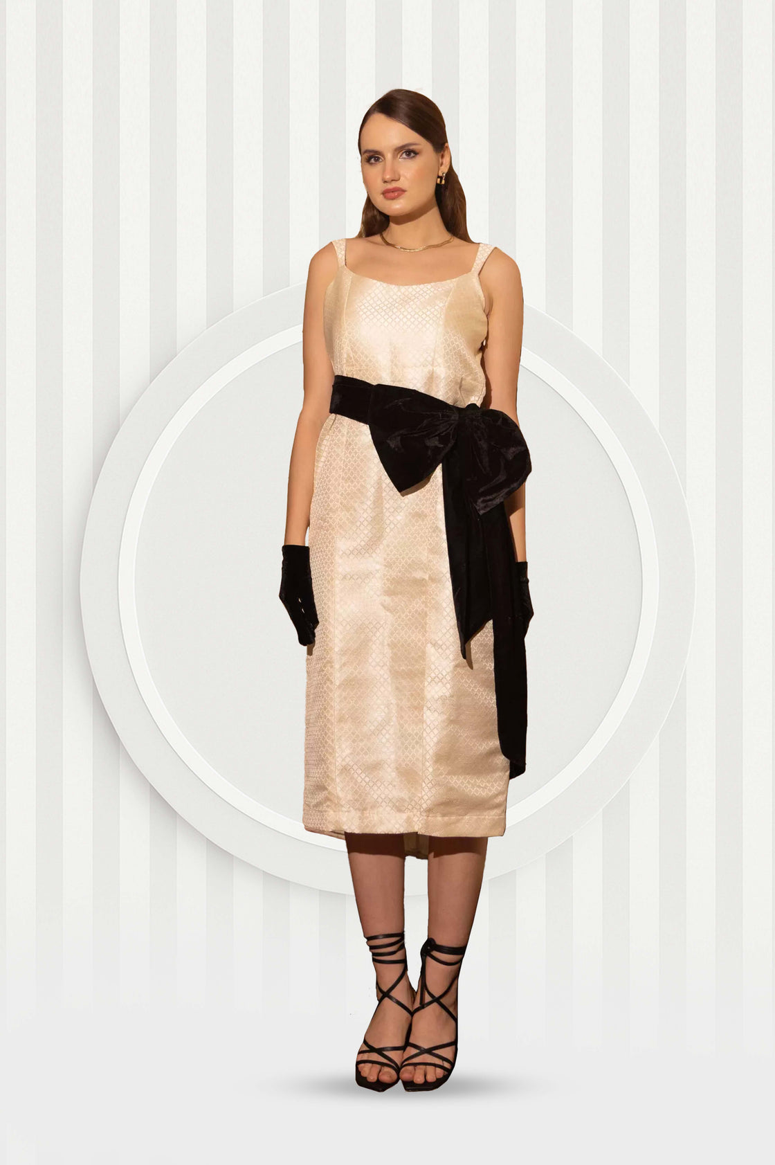THE ELLIE DRESS WITH MAXI BOW