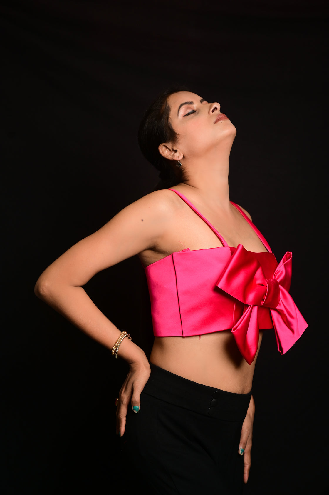 ANNA BOW TOP