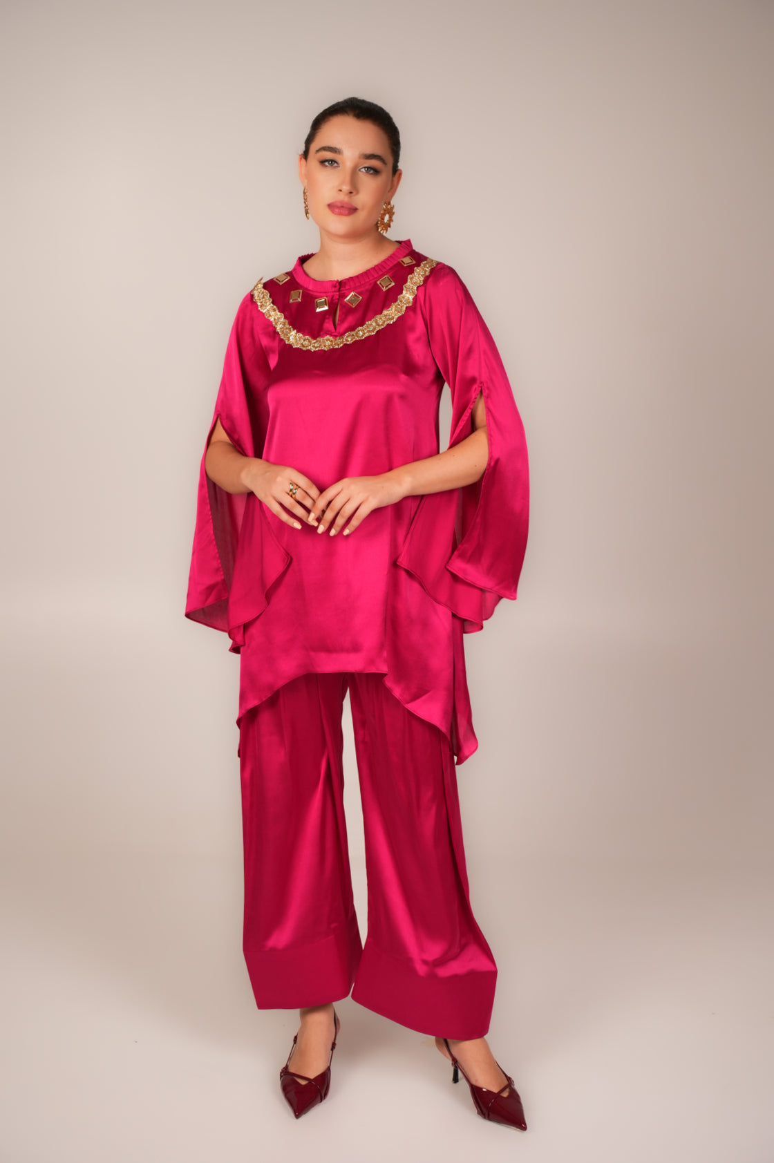 The Fuchsia Festive Co-Ord Set