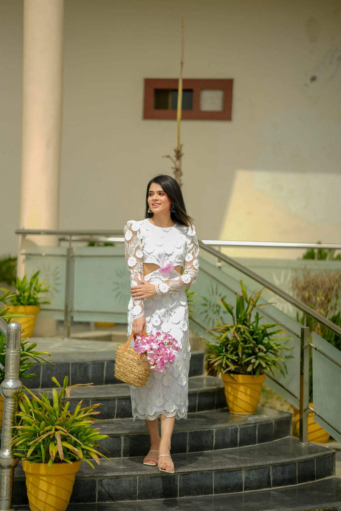 FRANCESCA CUT OUT MIDI