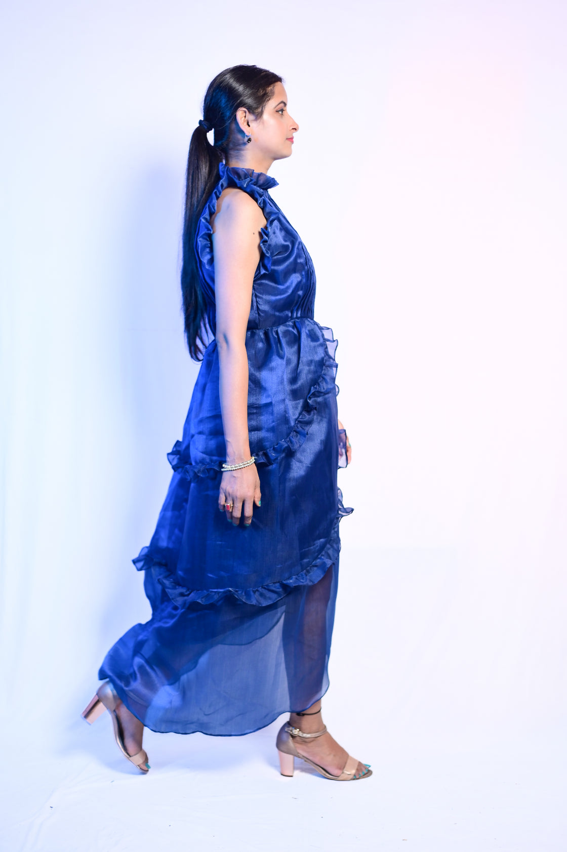 ELSA RUFFLED DRESS