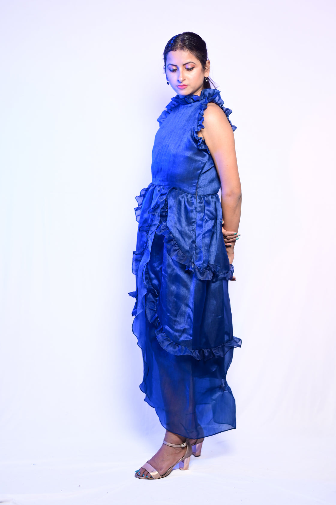 ELSA RUFFLED DRESS
