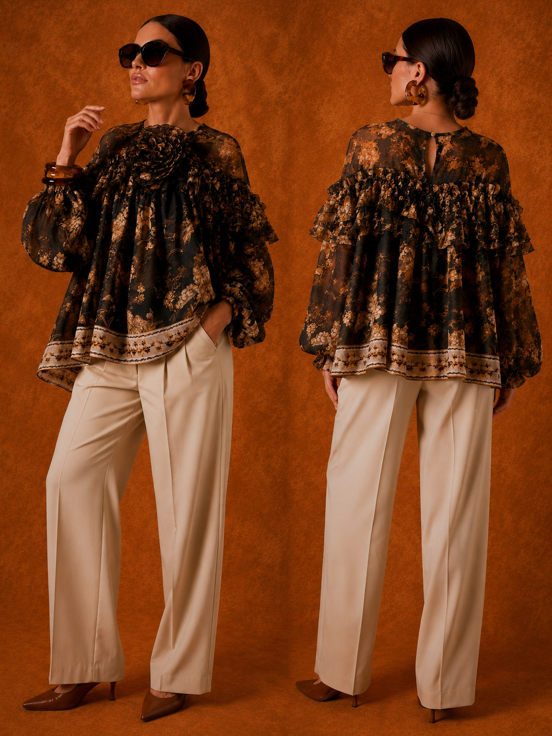 PRINTED BLACK TOP
