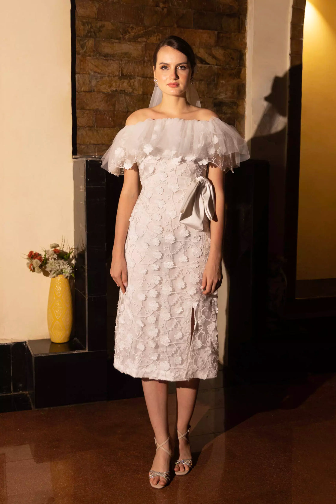 IVY EMBROIDERED DRESS