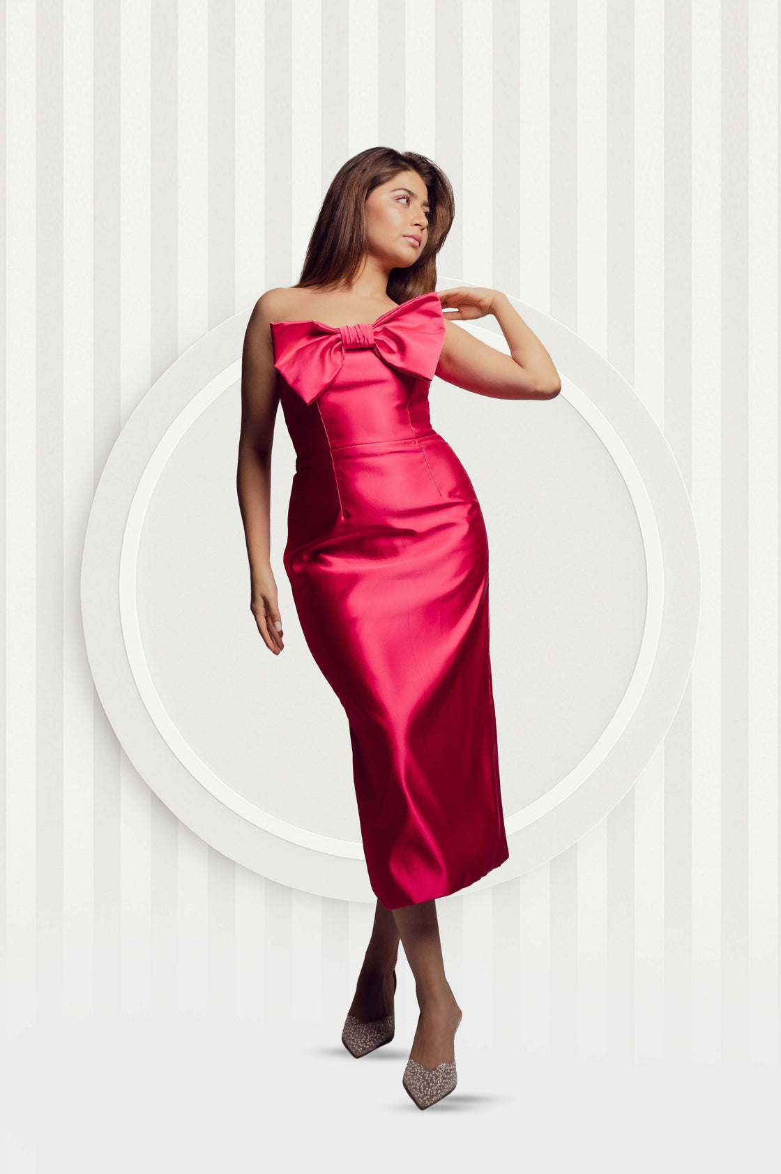 Aditi Bhatia in Kelly dress