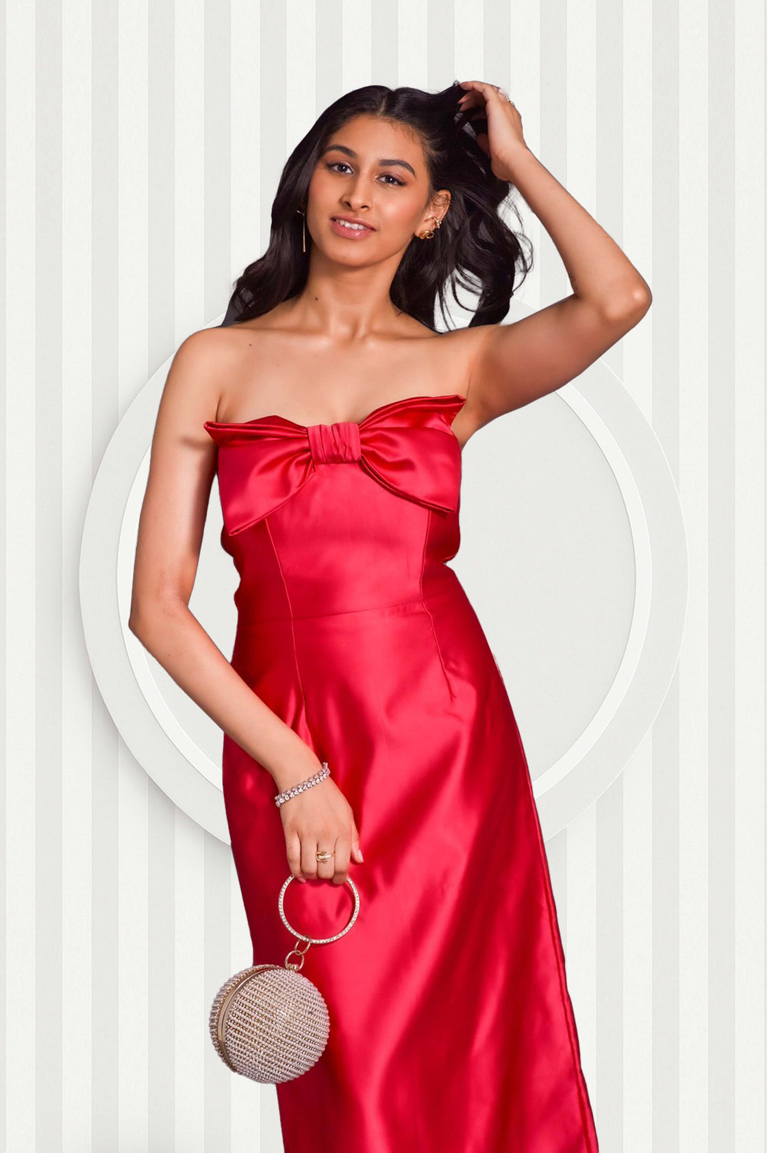 Shriya Rao In Kelly Bow Dress