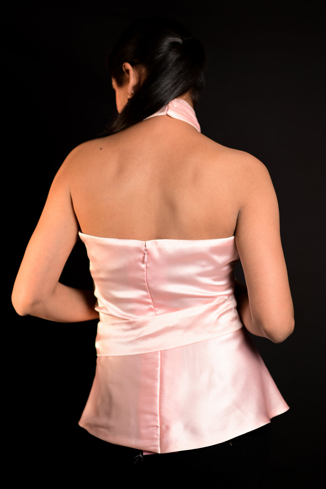 PIXIE SATIN TOP