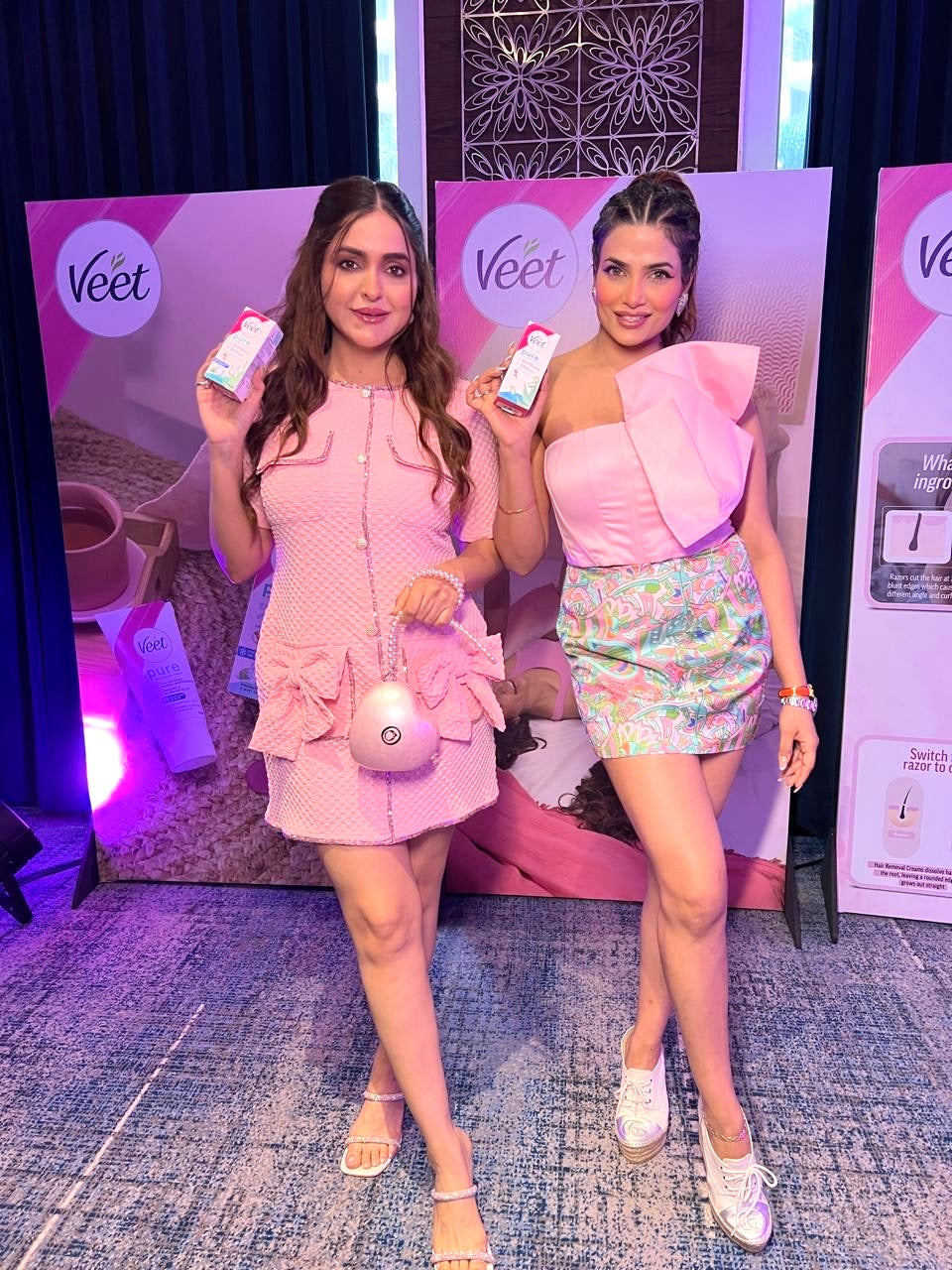 SONAM CHHABRA IN PINK AUGUST MINI
