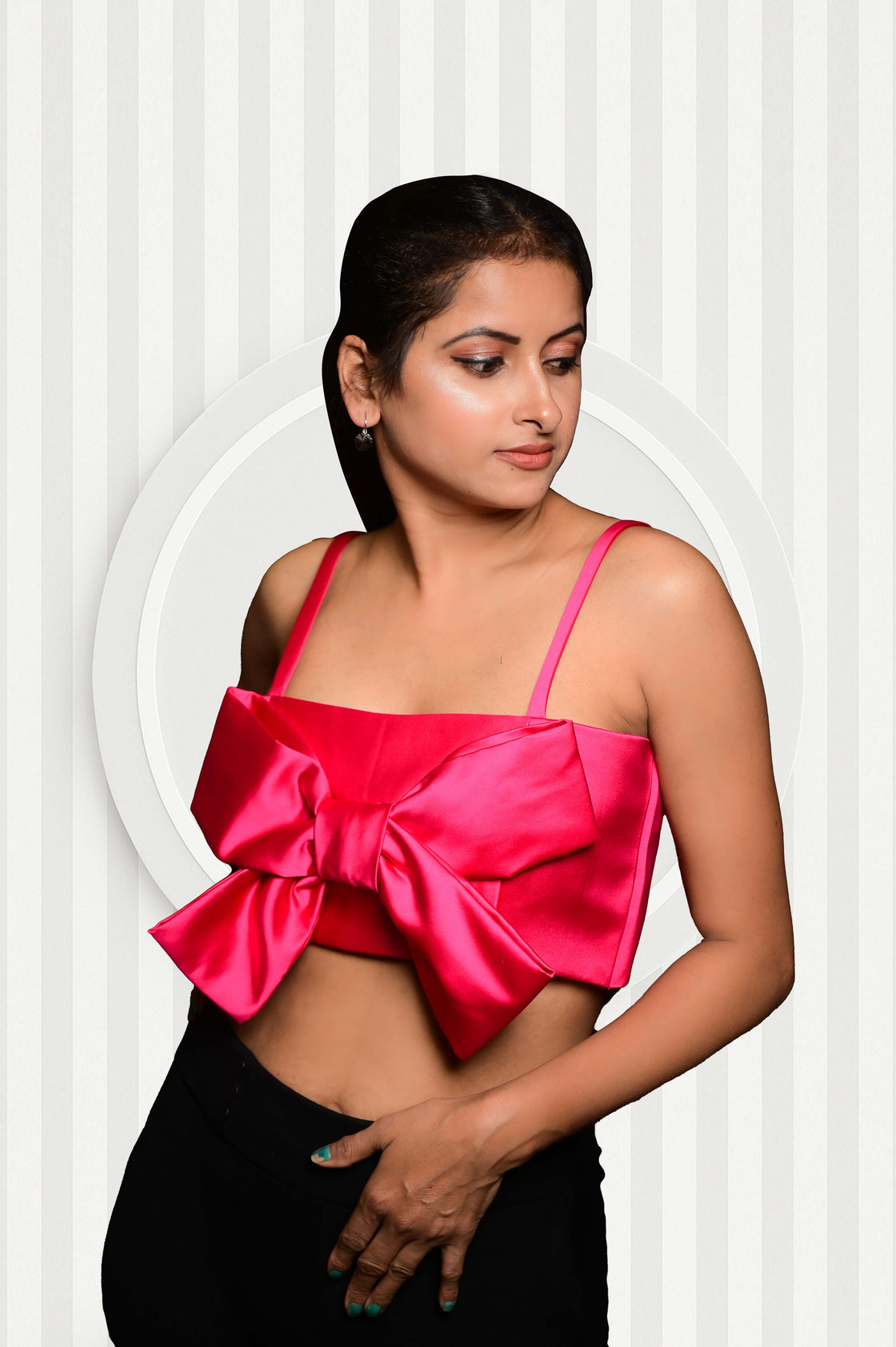 ANNA BOW TOP