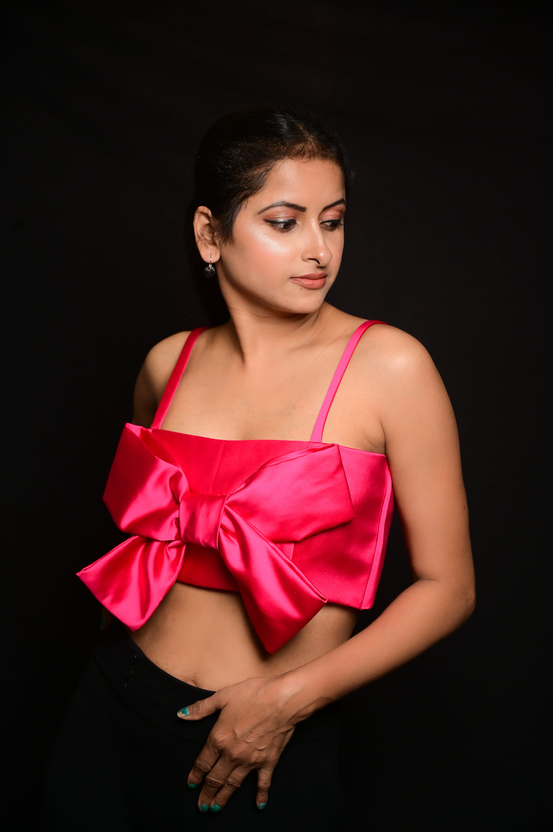 ANNA BOW TOP