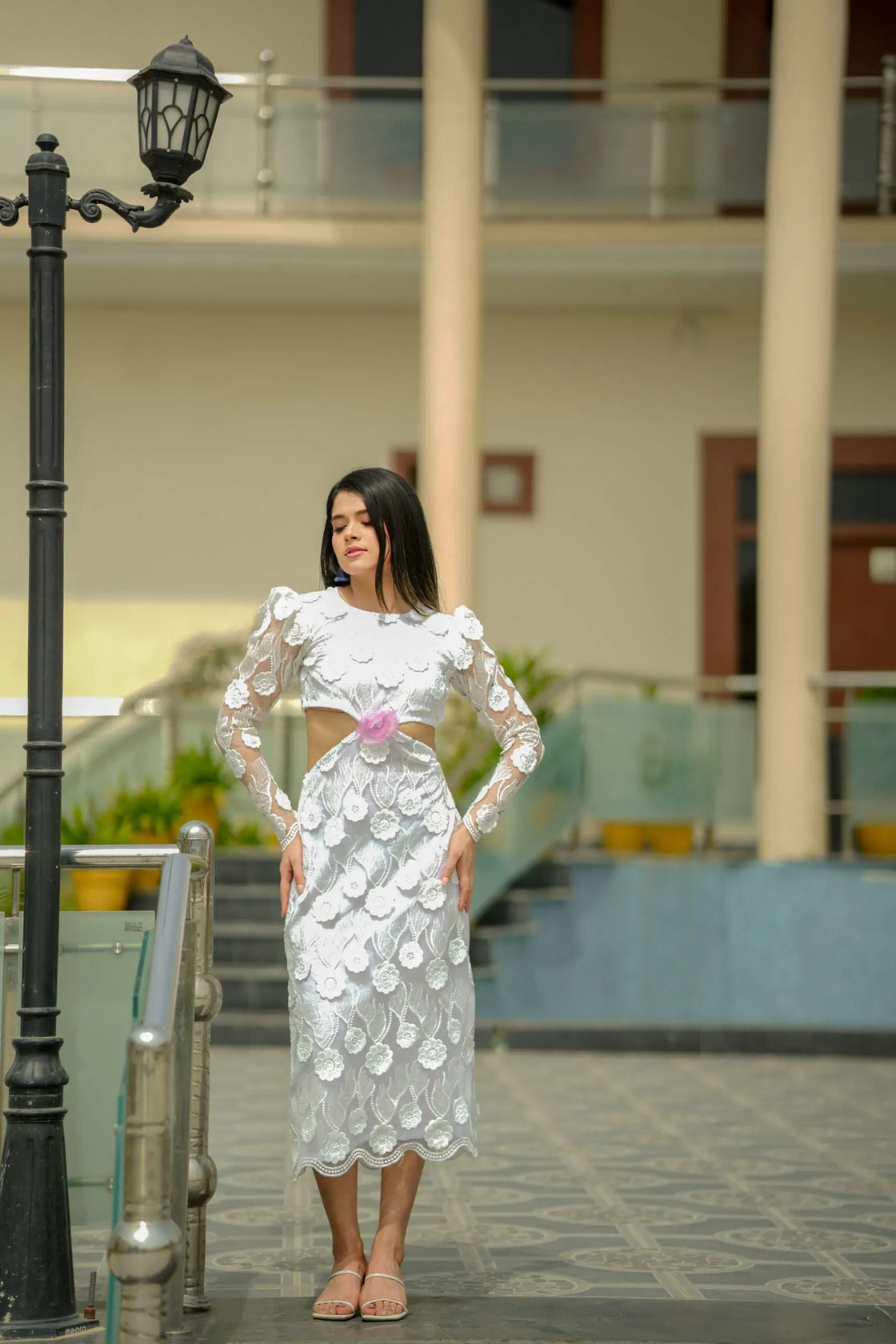 FRANCESCA CUT OUT MIDI